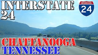 I24 East  Chattanooga  Tennessee  4K Highway Drive [upl. by Uhile]