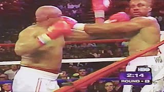 George Foremans Last Fight against Shannon Briggs  Highlights HD 60FPS [upl. by Eerrehc]