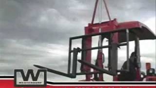 Westendorf Thrifty Lift  3 point forklift attachment [upl. by Rolph]