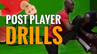 MUST DO Basketball Drills For Power Forwards and Centers  Post Players Bigmen [upl. by Aisyle462]