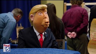 John Di Domenico talks about his best Donald Trump impersonation  FOX 5 DC [upl. by Enyrehtac]