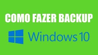 Como fazer backup e restauração de arquivos no Windows 10 [upl. by Enomal307]