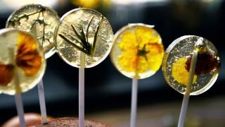 Herb and Flower Studded Lollipops [upl. by Bayless]