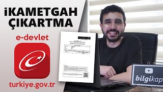 EDevlet İkametgah Çıkarma  İkametgah Belgesi Nasıl Alınır [upl. by Christie]