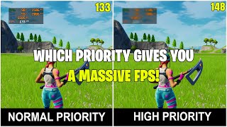 Normal Priority vs High Priority  Gaming Performance amp FPS Comparison [upl. by Renate]