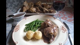 Lapin avec une sauce au vin extra [upl. by Asina958]