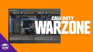 How to fix or reduce the graininess fuzziness and or blurriness in Call of Duty Warzone on PC [upl. by Groos]