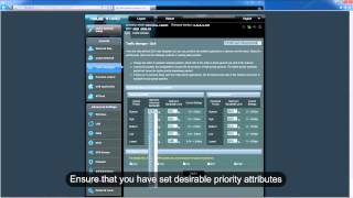 ASUS router quick howto optimize network traffic with QoS [upl. by Nehte665]