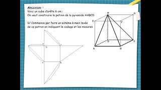 4 pyramide patron [upl. by Nosreg989]