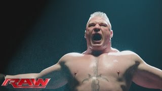 Brock Lesnar returns to Raw  Next Monday [upl. by Nodnnarb448]