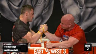 Todd Hutchings vs Irakli Zirakashvili  EAST vs WEST 3 [upl. by Levins]