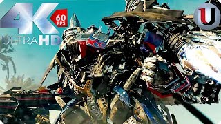 Transformers 2 Final Battle Optimus Prime vs Megatron amp The Fallen 4K [upl. by Botzow]