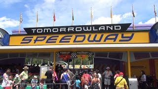 Tomorrowland Speedway FULL POV Ride at The Magic Kingdom Walt Disney World 1080 HD [upl. by Burnsed]