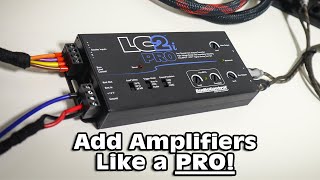 Add amplifiers like a PRO AudioControl LC2iPRO overview [upl. by Hsitirb540]