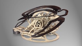 Carapace an organic motion sculpture [upl. by Charles]