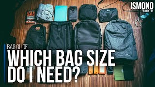 Which Bag Size Do I need BAG GUIDE [upl. by Rairb]