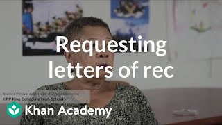 Requesting letters of recommendation [upl. by Nyleahs]