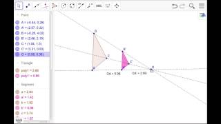 Homothétie  Formation GeoGebra [upl. by Dnalsor]