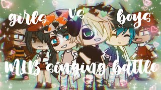 🐞•MLB singing battle•🐱Gacha life [upl. by Drawets543]