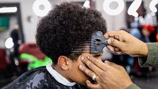 THE PERFECT AFRO TAPER TUTORIAL [upl. by Mainis]