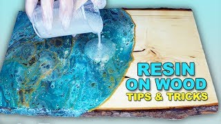 RESIN on WOOD Tips amp Tricks [upl. by Berneta691]