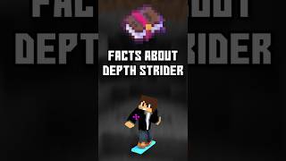 Facts about Depth Strider enchantment in Minecraft [upl. by Olive929]