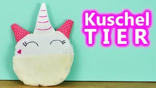 DIY Inspiration Challenge 114  Einhorn Kuscheltier selber nähen  Kathis Sonntag Challenge [upl. by Leavitt]