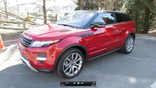 2012 Range Rover Evoque Coupe Pure Plus Dynamic Start Up Exhaust and In Depth Tour [upl. by Derrik]