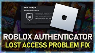 How To Fix Lost Access to Roblox Authenticator [upl. by Atinaj]