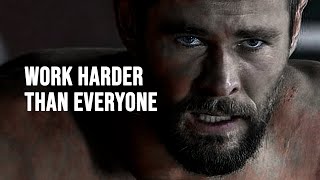 WORK HARDER THAN EVERYONE  Motivational Speech [upl. by Elvis]