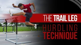 Hurdle Technique  Trail Leg Mechanics amp Drills [upl. by Darbee]