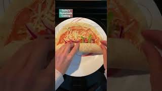 How to fold Tortilla Wrap [upl. by Edecrem]