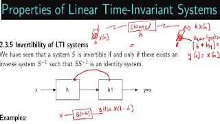 Properties of LTI Systems  Discussion with Solved Examples  23 [upl. by Nolrak]