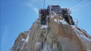 20170903  Aiguille du Midi Cable Car [upl. by Vikki]