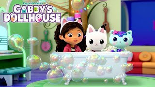 Bathtub Bubbles  GABBYS DOLLHOUSE  NETFLIX [upl. by Amelus]