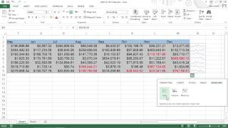 How to Create Sparklines in Excel 2013 For Dummies [upl. by Ennahgiel]