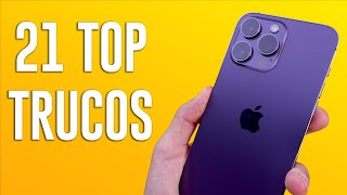 iPhone 14 Pro  21 TOP TRUCOS y TIPS [upl. by Basil]