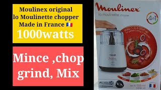 Moulinex moulinette chopper Unboxsing 2021 [upl. by Nodnar]