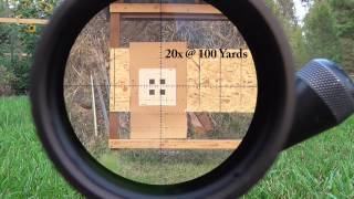 Vortex Razor HD Gen II 4527 EBR2C MOA Reticle Demo [upl. by Matthaus]