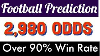 Football Predictions Today 2980 odds free betting tips [upl. by Skyla266]