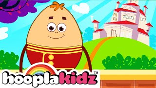 Humpty Dumpty  Classic Nursery Rhymes  HooplaKidz [upl. by Icnarf]