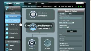 ASUS router quick howto Multiple SSID tutorial [upl. by Kyla]