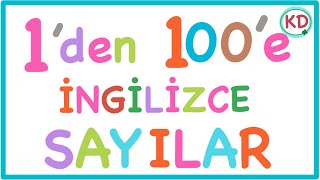 İNGİLİZCE 1’den 100’e SAYILAR [upl. by Akeimat]