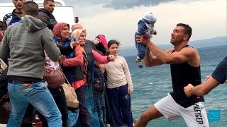 Desperate Journey Europes Refugee Crisis [upl. by Aneehta]