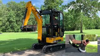 HOW TO JCB Mini Excavator ISOSAE functions [upl. by Ricardo384]