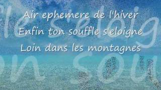 Caresse sur LOcean Lyrics [upl. by Maris]