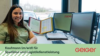 Ausbildung zum Kaufmann für Spedition und Logistikdienstleistung mwd [upl. by Airebma947]