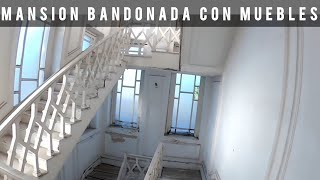 Explorando MANSION ABANDONADA aún Amueblada casi Intacta • Casa Francia [upl. by Atik]