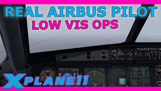 Auto Land Guide with a Real Airbus Pilot ToLiss A321 X Plane 11 [upl. by Doownelg]