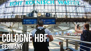 Cologne Hauptbahnhof  🇩🇪 Germany 4K HDR Walking Tour [upl. by Harwell]